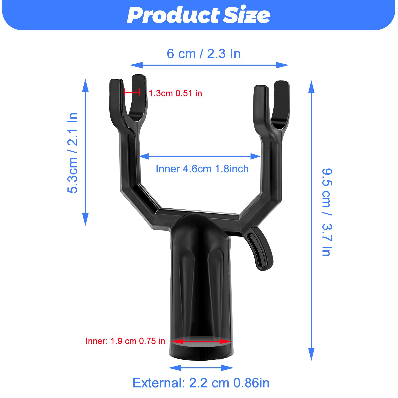 West Bay branch crutch adjustable providing reliable support for varying branch sizes