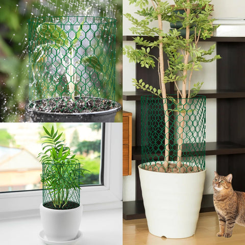 West Bay galvanized metal mesh resists rust in all-weather gardens