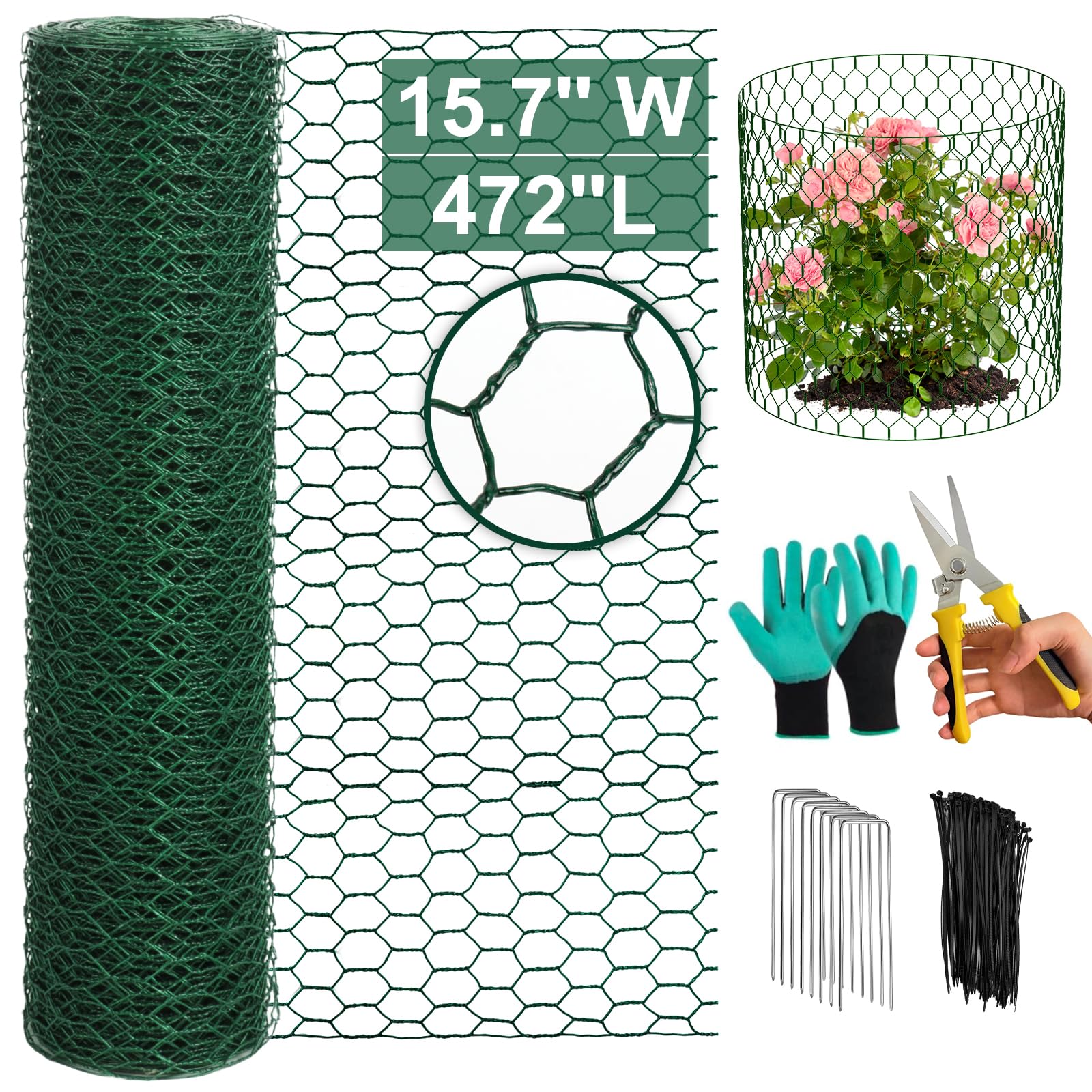 West Bay plant protector netting shields vegetables from rabbits and pests