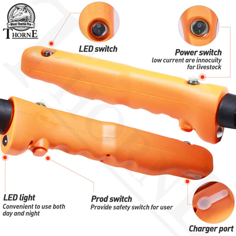 West Thorne Pro removable stick simplifies transport and storage