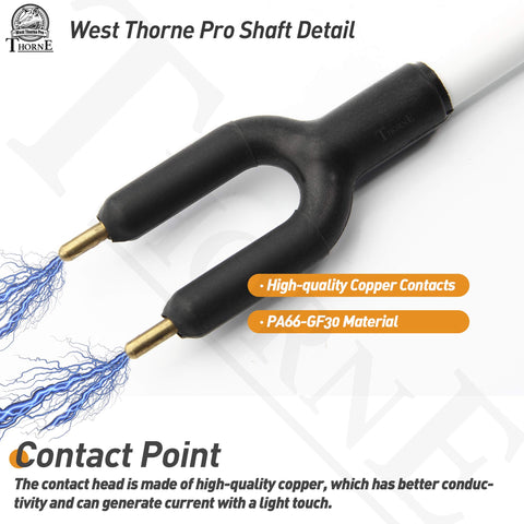 West Thorne Pro assembly of flexible rods demonstrates custom length options