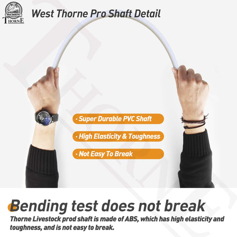 West Thorne Pro waterproof shaft close-up highlighting moisture resistance.