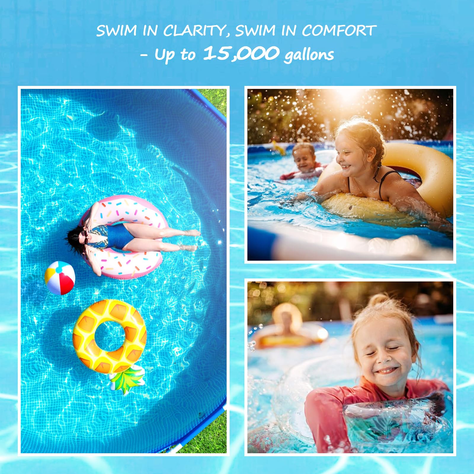 WESTAHO crystal-clear water result from stable salt chlorination