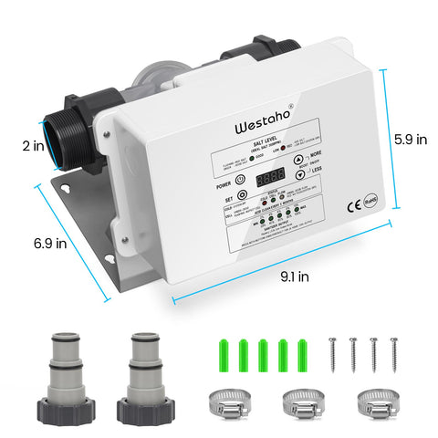 WESTAHO IP66-rated enclosure protecting the unit outdoors