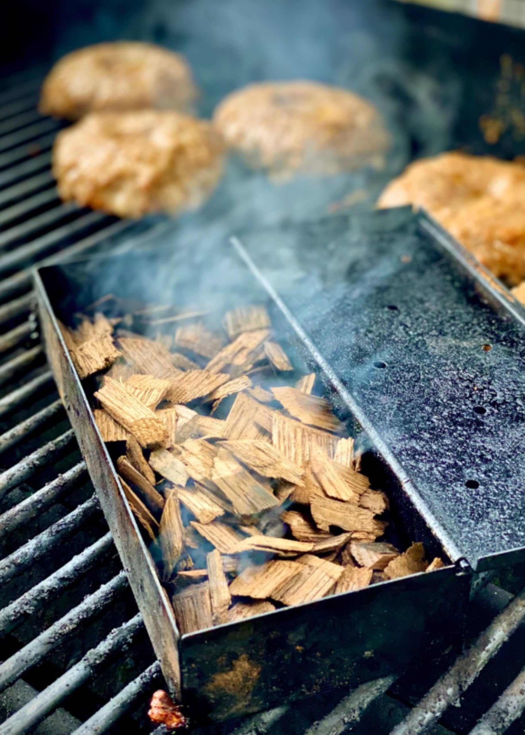 Western Post Oak BBQ Wood Chips lamb-ready dish with herbs for depth.