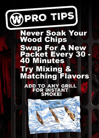 Western Wood Smoking Chip Cherry bag provides sweet, fruity smoke for poultry