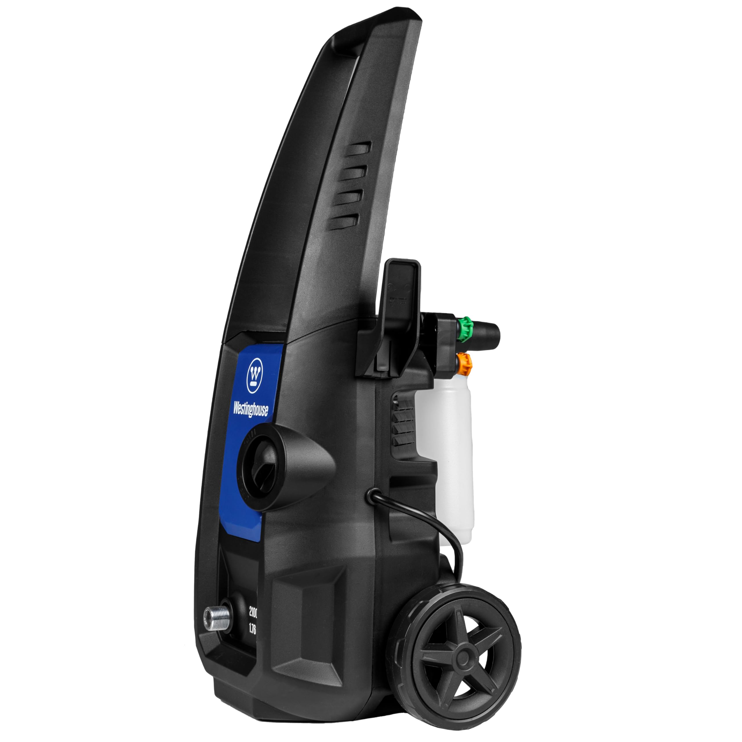 Westinghouse ePX3050 5-inch wheels for mobility on uneven surfaces
