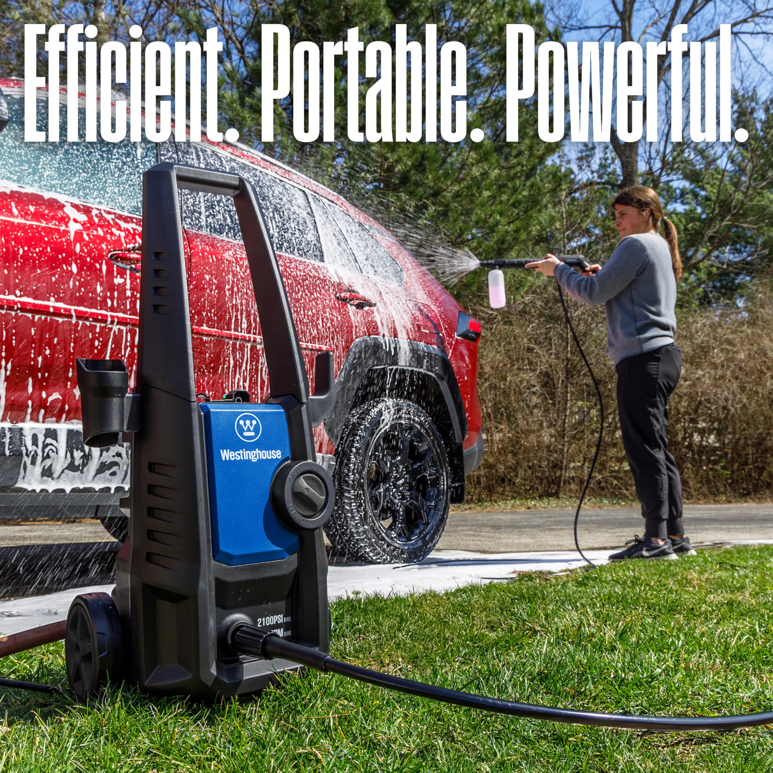 Westinghouse ePX3050 turbo nozzle delivering strong rinse