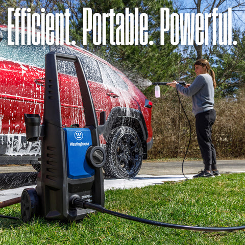 Westinghouse ePX3050 turbo nozzle delivering strong rinse
