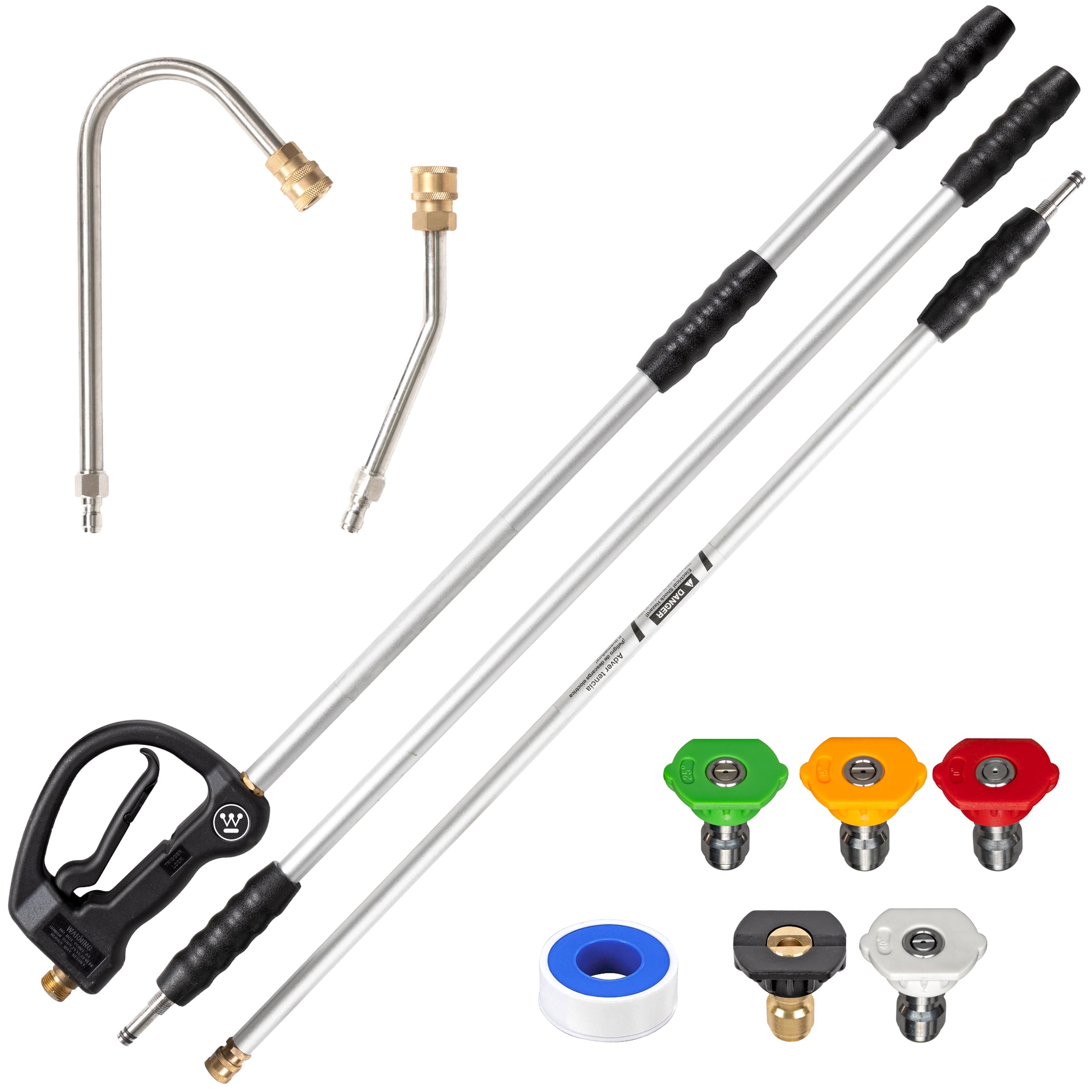 Westinghouse extension wand for gutters enables high reach cleaning
