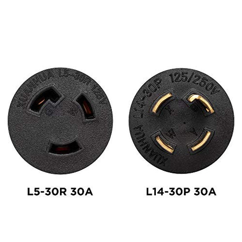 Westinghouse adapter in use to connect compatible outlets and cords