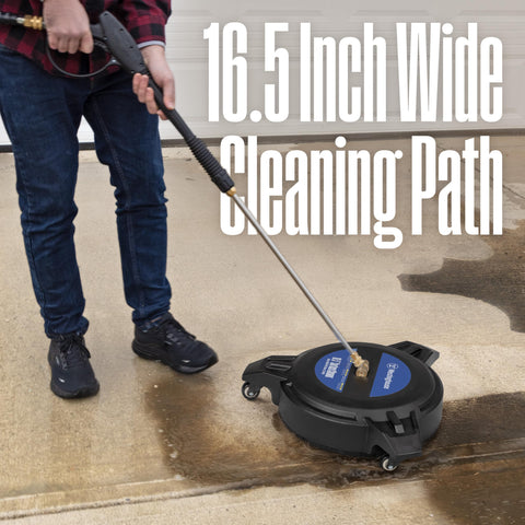 Westinghouse PWSC16.5 wide-path surface cleaner delivering fast, even coverage