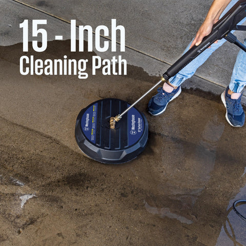 Westinghouse quick-connect attachment fits most gas washers for easy setup.