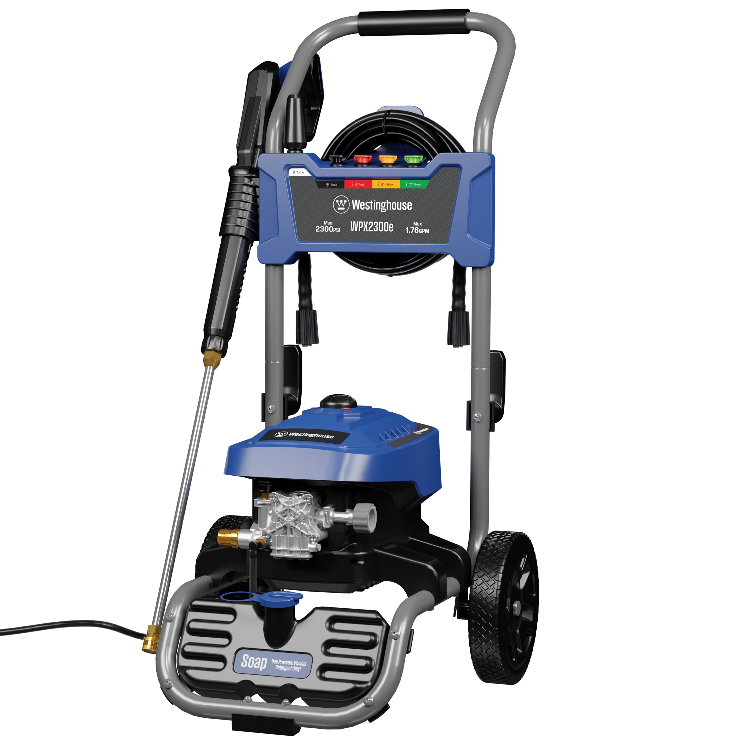 Westinghouse WPX2300e in-use cleaning on car, patio, or fence
