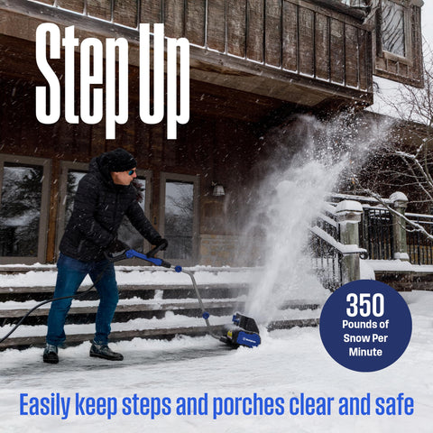 Westinghouse WSnow13S throws snow up to twenty feet for distant clearing