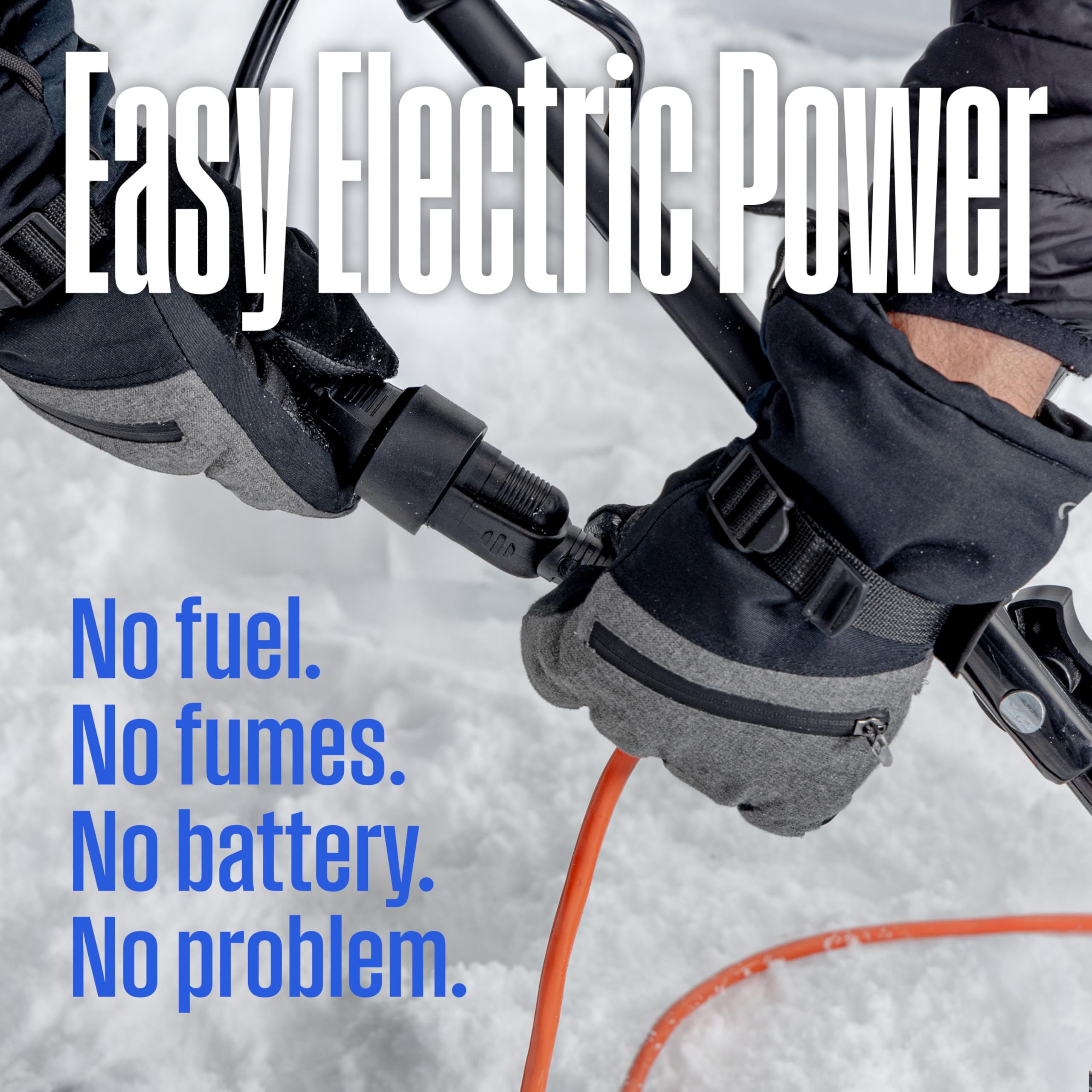 Westinghouse WSnow18D 120V corded design delivers consistent power