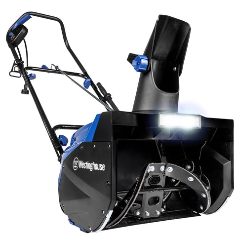 Westinghouse WSnow18D clears an 18-inch wide path for driveways and sidewalks