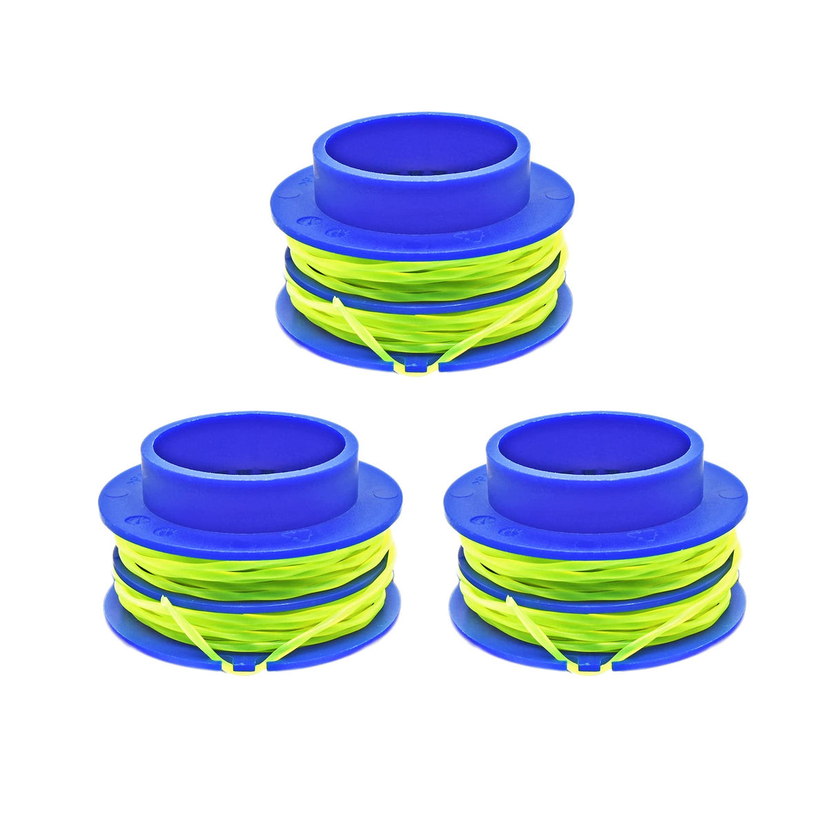 WETOOLPLUS 0.080-inch dual-line spool for Kobalt 24V Max delivers clean cuts.