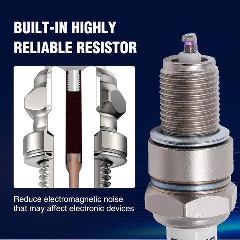 Wetenex BPR6ES spark plug for Stens 131-039 improves engine reliability.