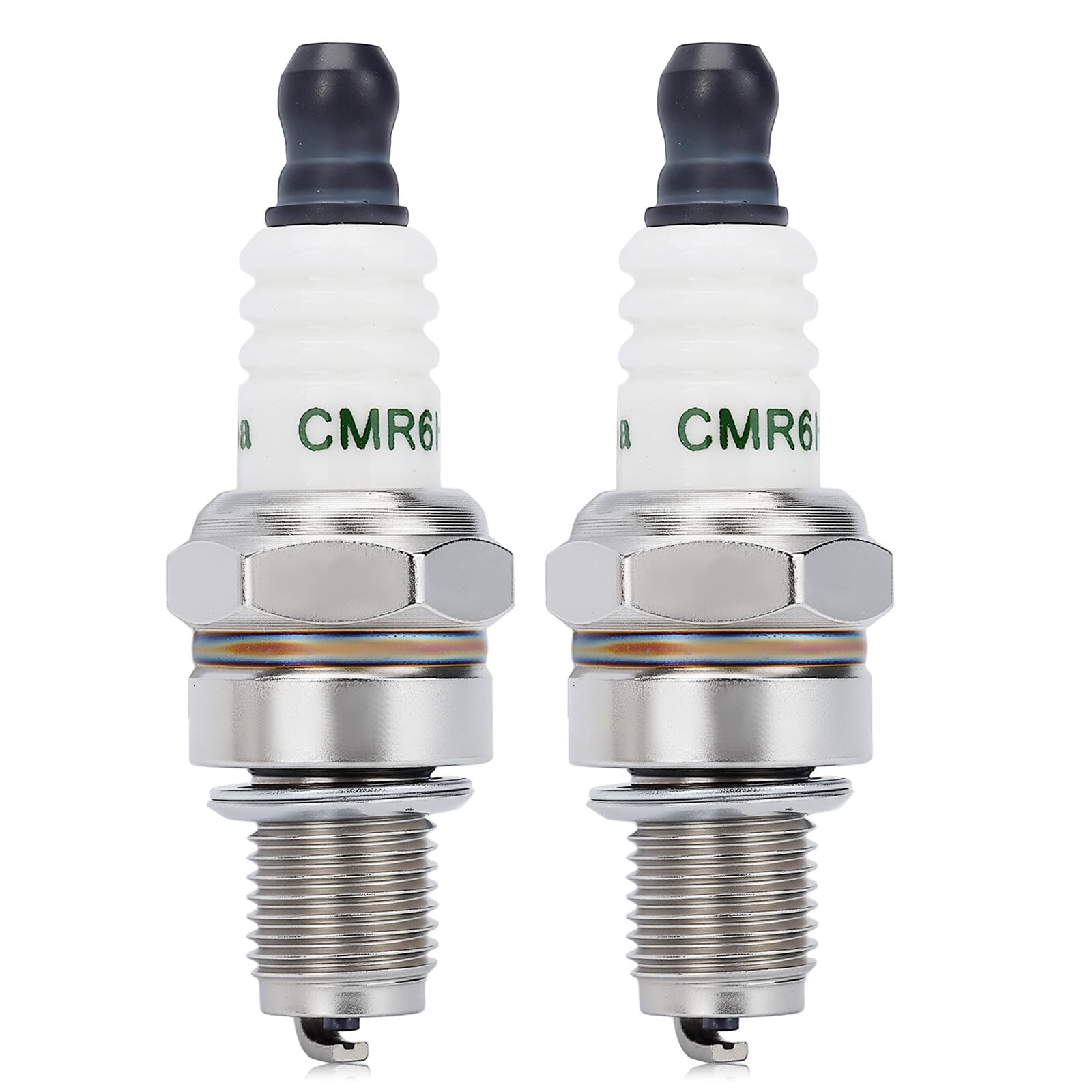 Wetenex CMR6H spark plug packaging shows a 2-pack bundle for STIHL tools.