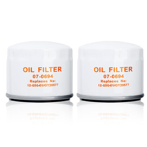 Wetenex oil filter 12-050-01-S closeup showing durable shell for a tight seal