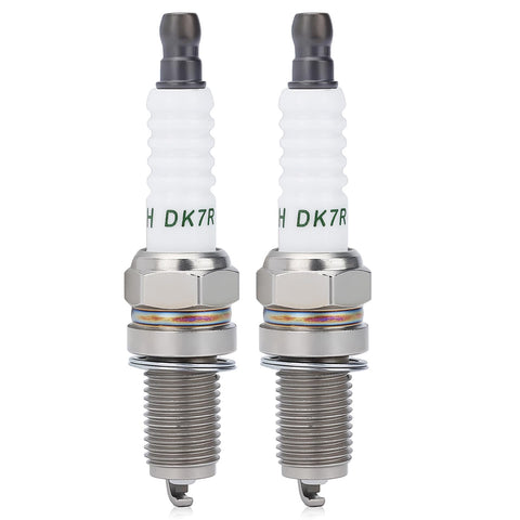 Wetenex NGK DCPR6E spark plug close-up view, improves ignition consistency.