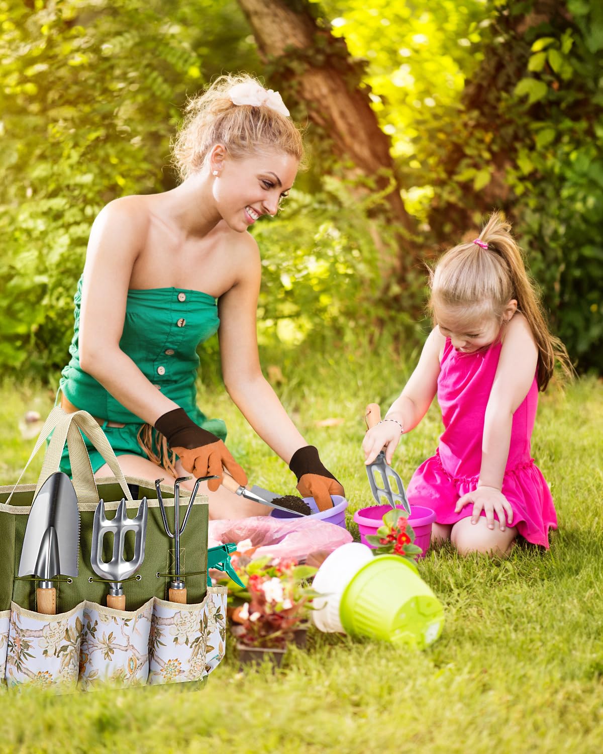 Wevelel ergonomic non-slip handles for comfortable, controlled gardening.