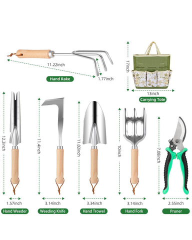 Wevelel gift-ready gardening set ideal for Mother's Day or birthdays.