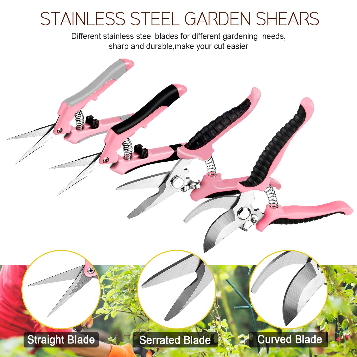Wevove flower shear close up for delicate pruning
