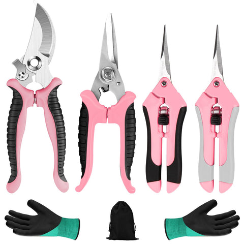 Wevove garden pruning shears with stainless blades for precise cuts