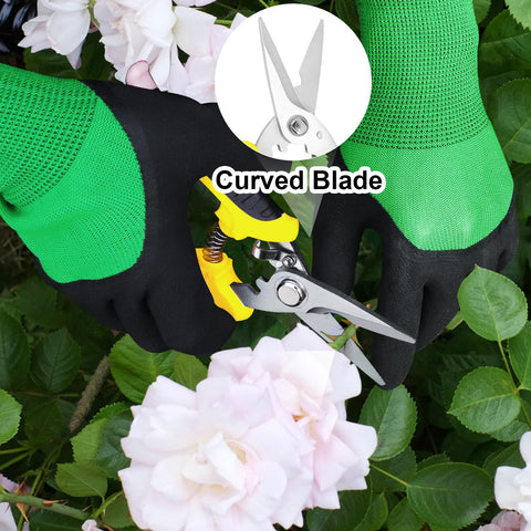 Wevove gardening gloves provide soft protection and anti-slip grip