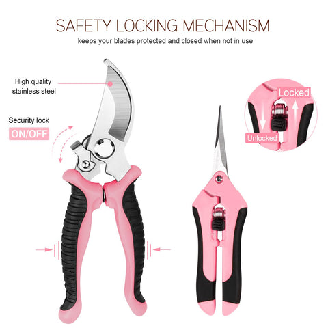 Wevove pruning shears cleaning and oil maintenance guidance