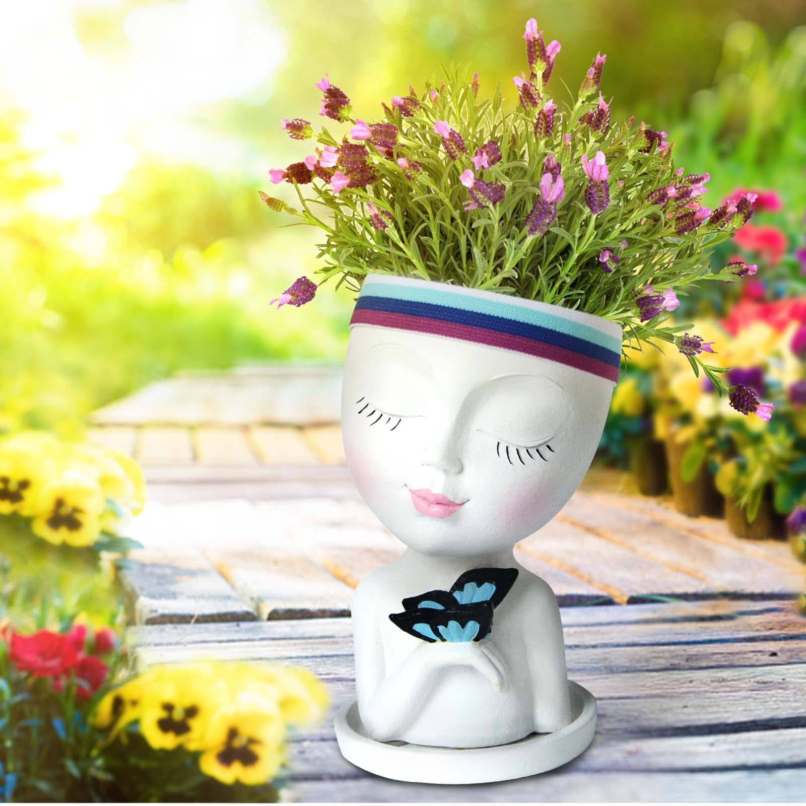 WEWEOW face planter DIY creativity inspiration for unique decor.