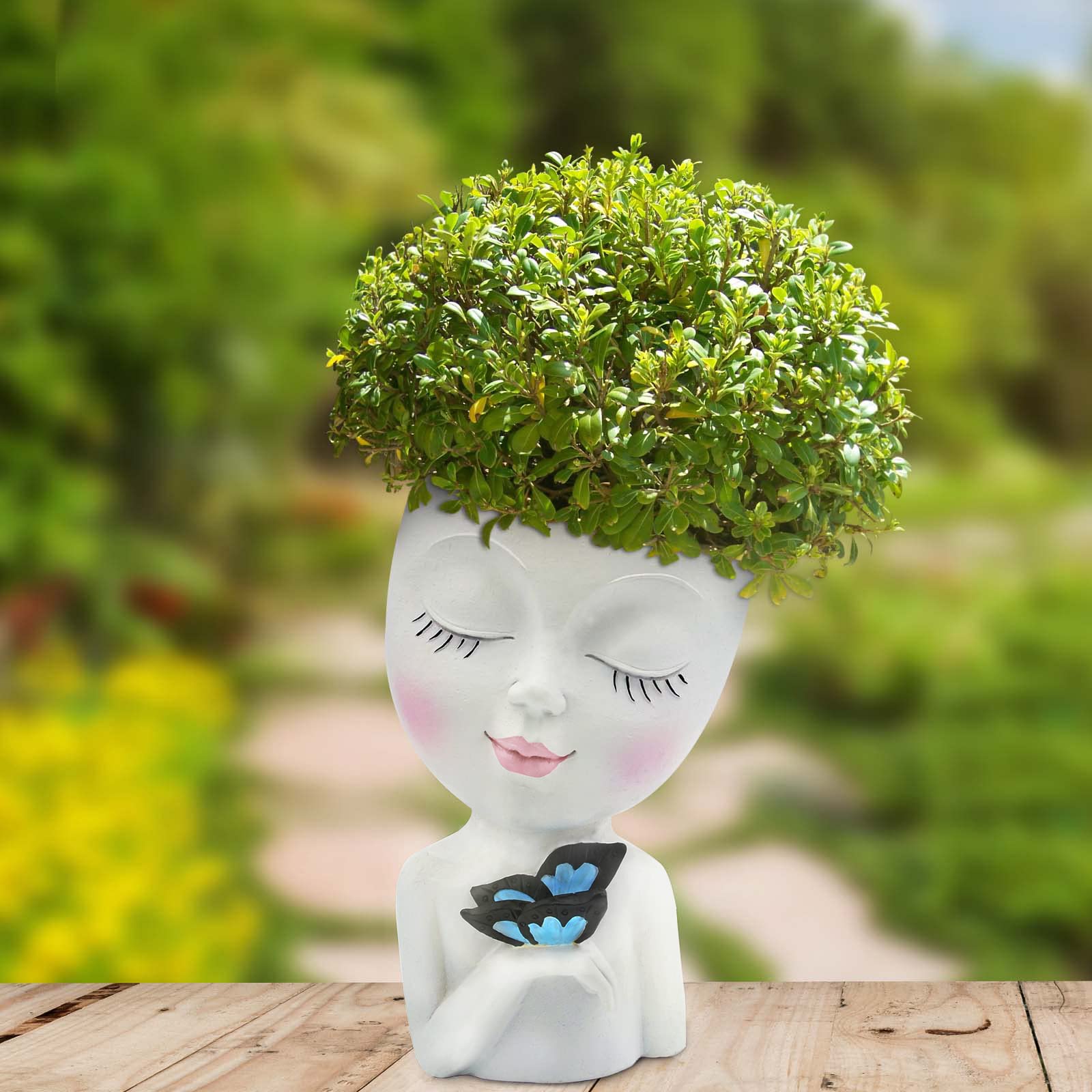 WEWEOW face planter suitable for indoor and outdoor use.