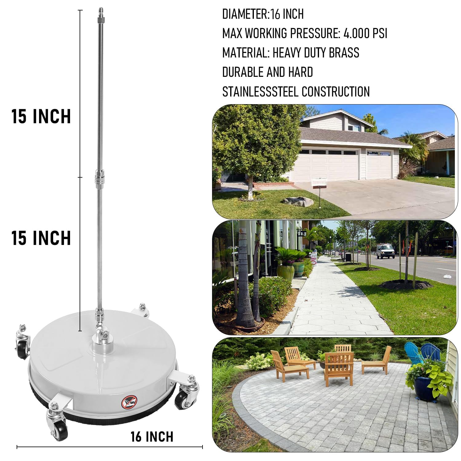 Wexo Palindrog four-wheels design boosts maneuverability on large surfaces.