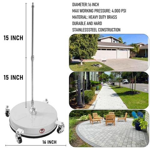 Wexo Palindrog four-wheels design boosts maneuverability on large surfaces.