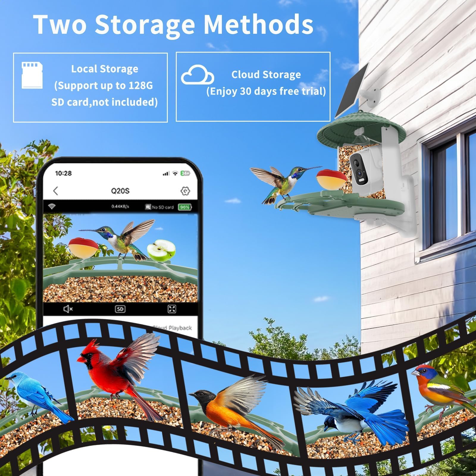 WEYANZE 2-4ghz wifi ensures real-time alerts on your phone