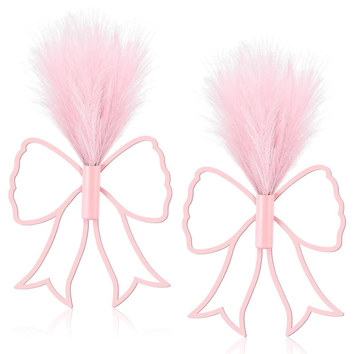 Weysat pink bow wall planter adds a charming focal point to nursery decor.