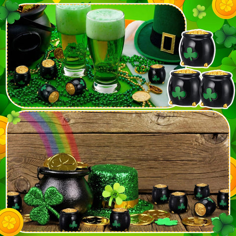 Weysat resin mini cauldrons in a 50-pack, perfect for bulk decorating.
