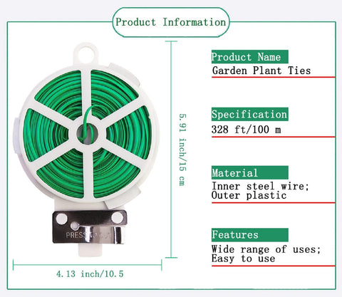 WFAUIBR twist ties with built-in cutter on the shell