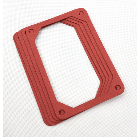 WFCYQ Briggs & Stratton rocker cover gasket compatibility label showing model numbers.