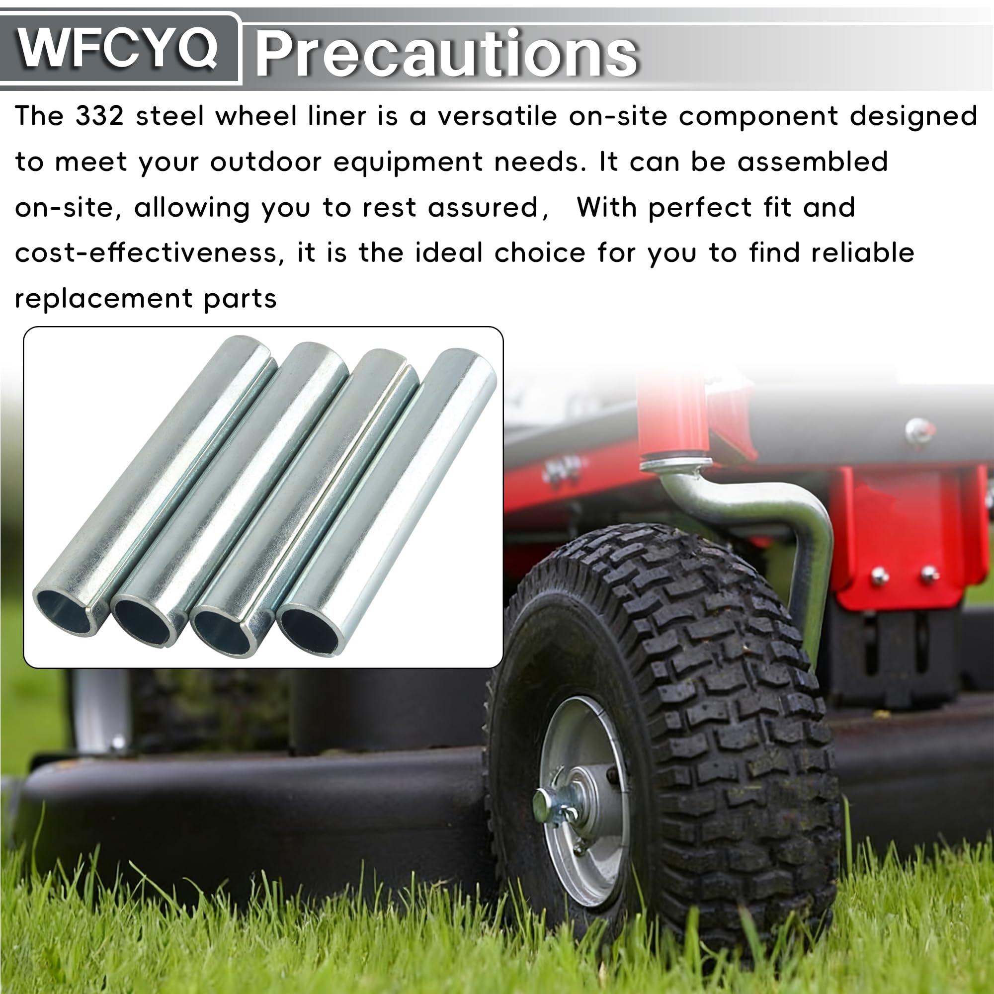 WFCYQ 332 bushing suitable for multiple wheel applications and standard sizes.