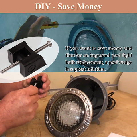 WFCYX wedge suitable for both above-ground and inground pools