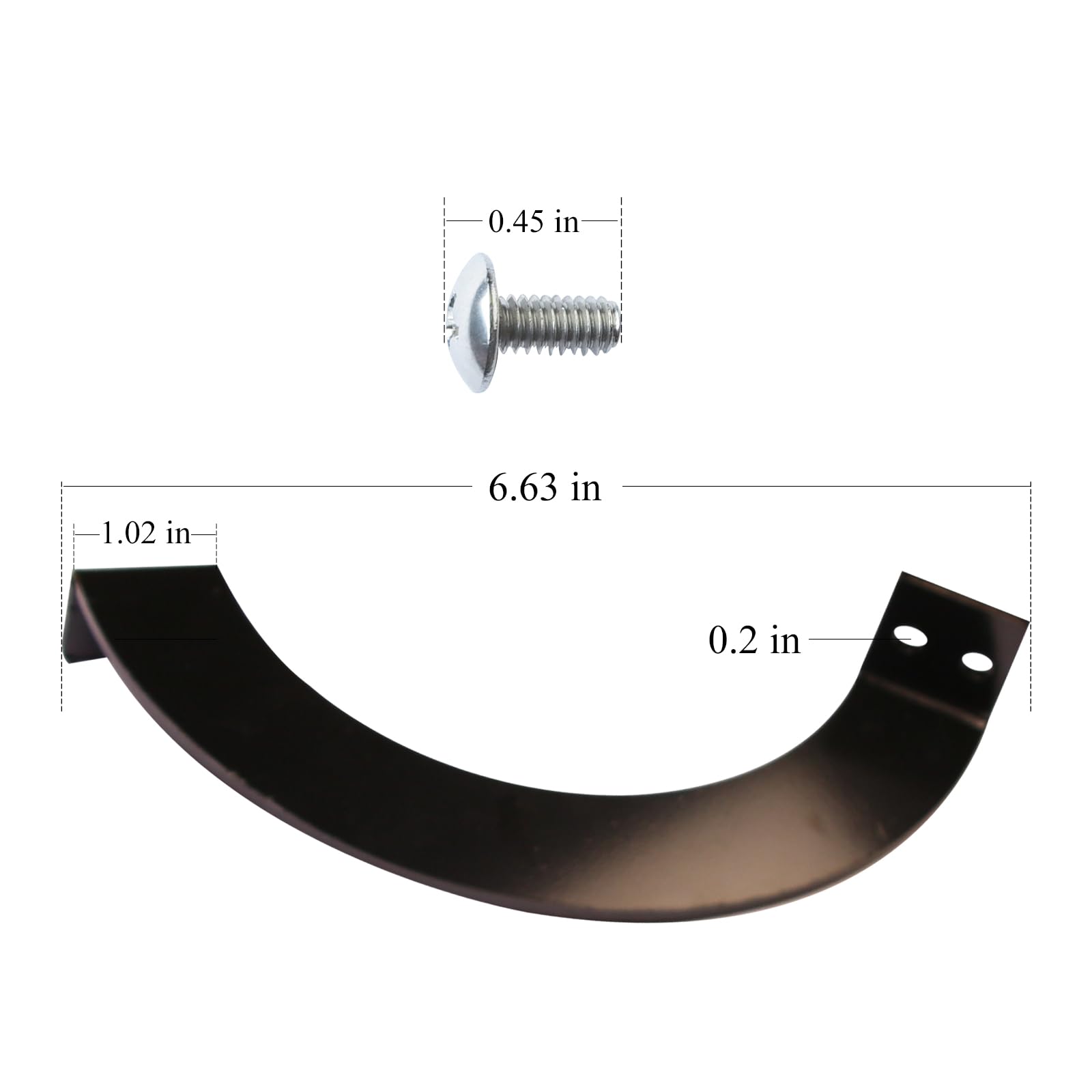 WFCYX BCA002 screw-in installation kit for secure attachment