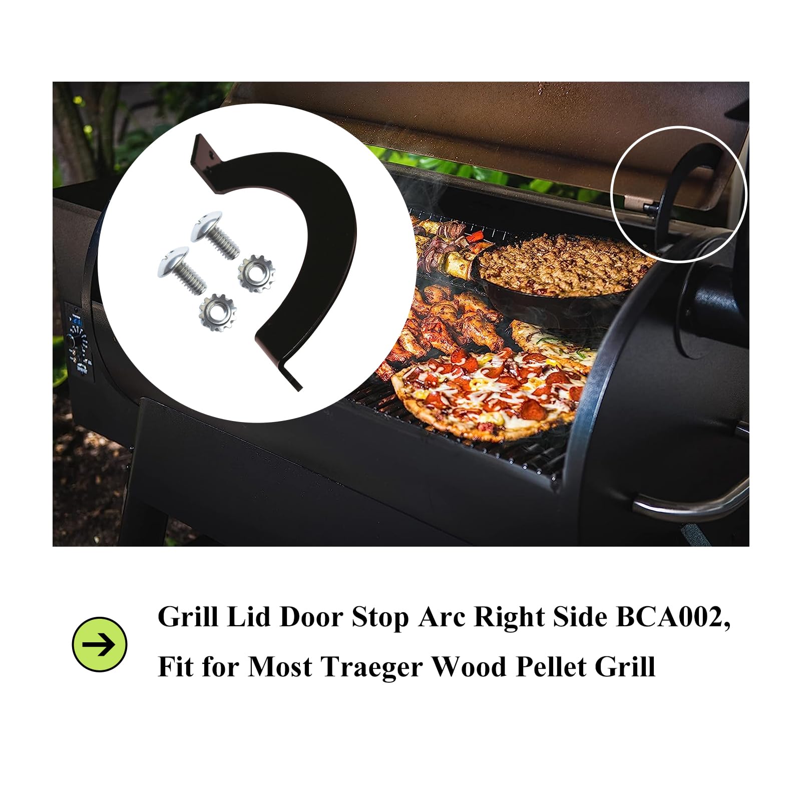 WFCYX BCA002 included screw set for quick DIY installation
