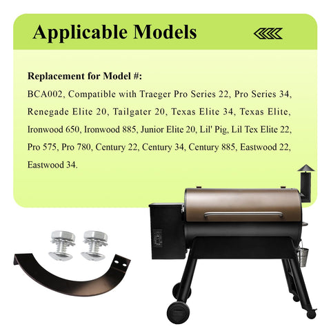 WFCYX BCA002 mounted on Traeger Pro series lid