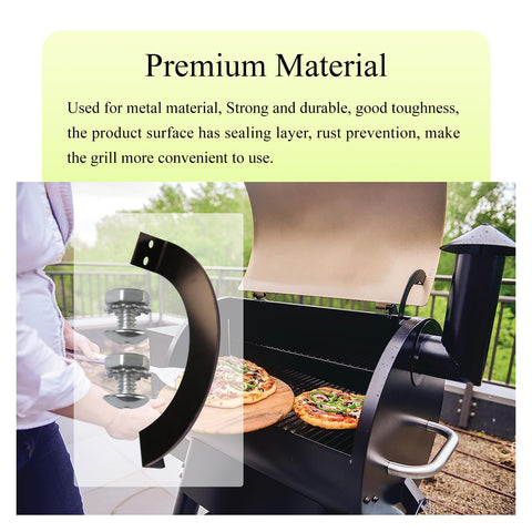 BCA002 rust-prevented surface detail for longer grill life