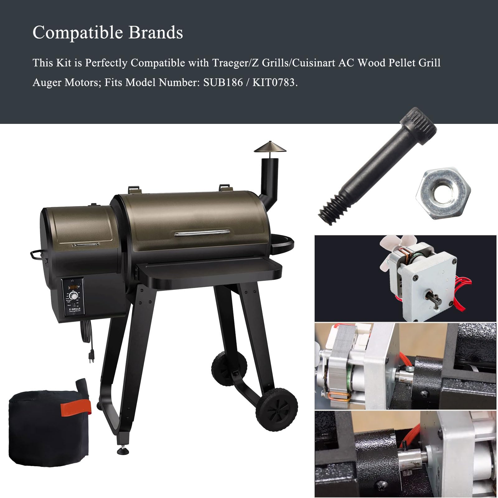 WFCYX compatible brands for pellet grills including Traeger and Pit Boss