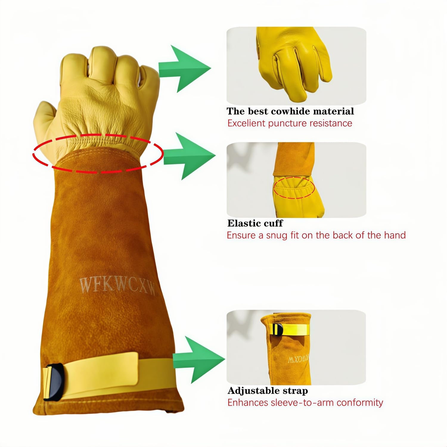 wfkwcxw Padded Palm Glove improves grip without losing dexterity.
