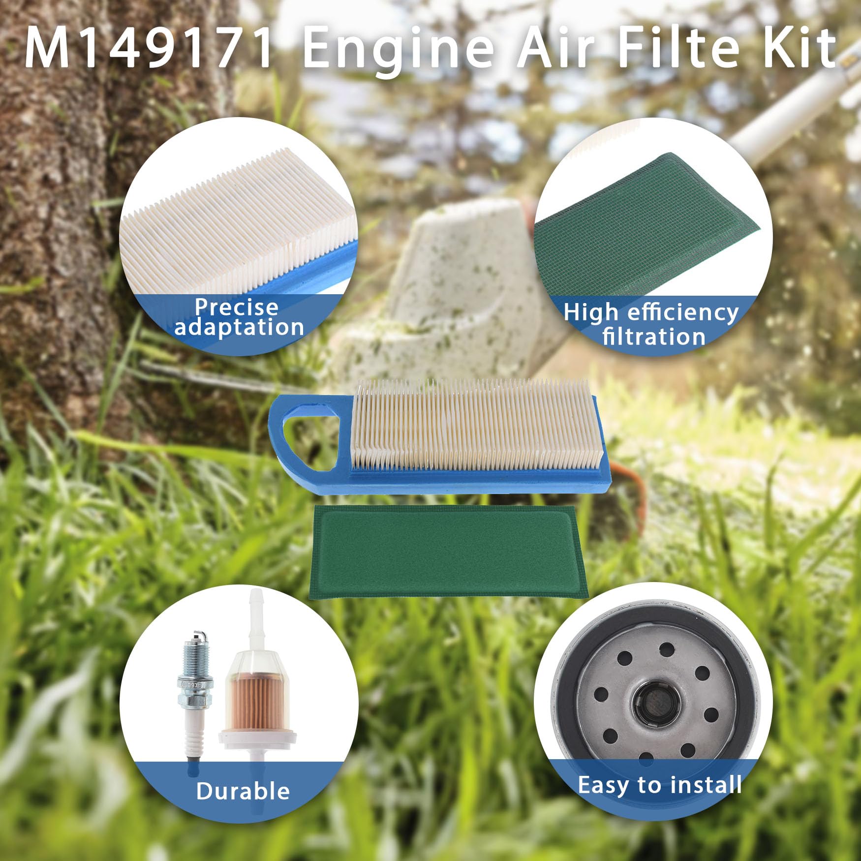 WFLNHB M149171 fuel filter promotes steady fuel delivery for consistent performance.